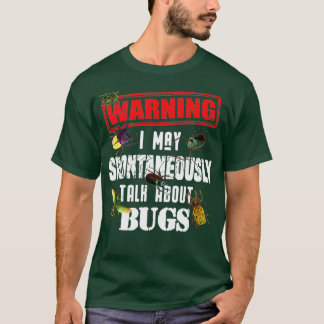 Camiseta Aviso de Guay sobre fallos divertidos de insecto B