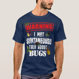Camiseta Aviso de Guay sobre fallos divertidos de insecto B