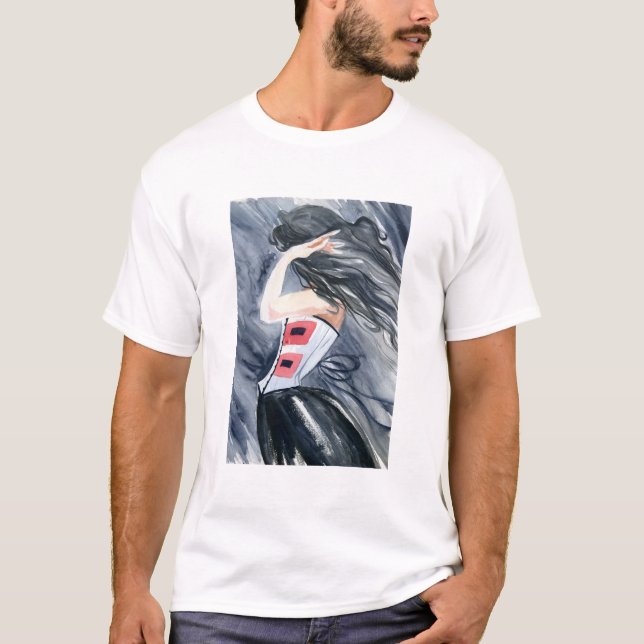 Camiseta Aviso de huracán (Anverso)