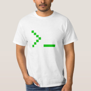 Camiseta Aviso de la entrada de texto del ordenador de la