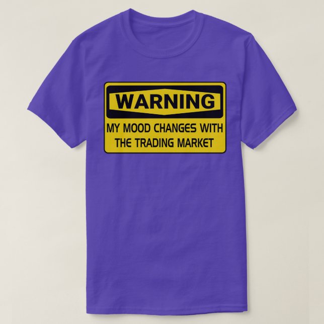 Camiseta Aviso de los cambios de ánimo con las Mamáes del m (Diseño del anverso)