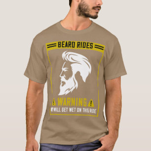 Camiseta Aviso De Paseos En Barba Para Que Te Vayas A Calen