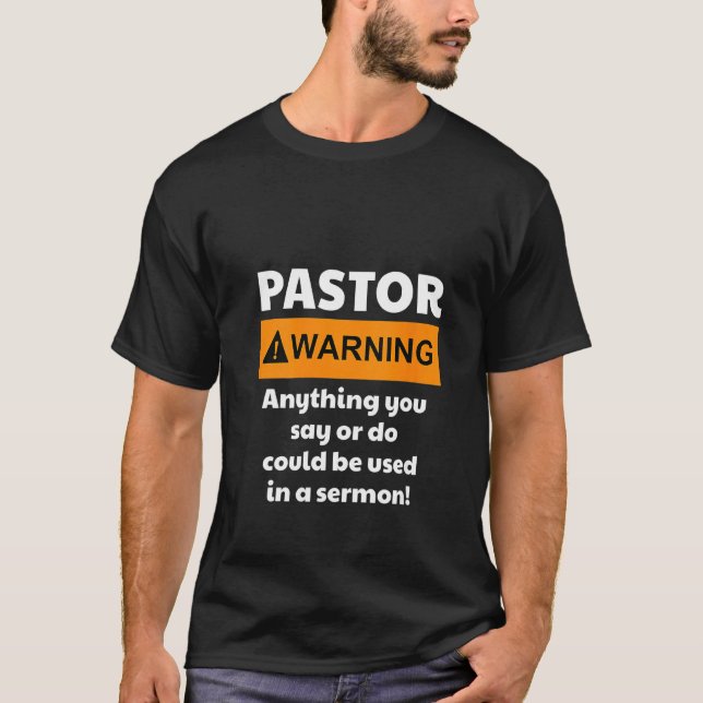 Camiseta Aviso De Pastor Gracioso Para Mujeres Que Podría P (Anverso)