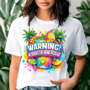 Camiseta Aviso de personalizado Compramos el crucero con pa