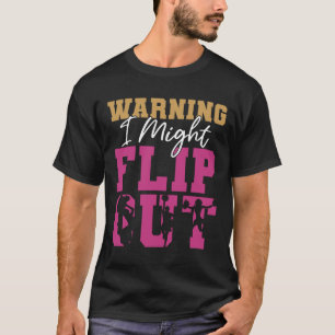 Camiseta Aviso de porristas: Podría perder el control _3 