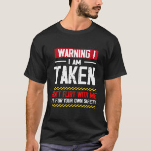 Camiseta Aviso De Que Me Han Llevado A No Voltar Conmigo No