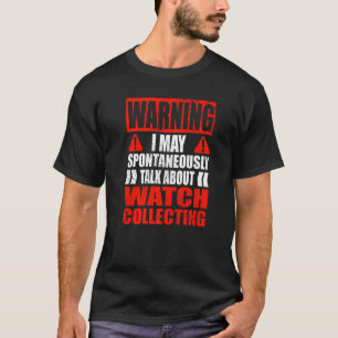 Camiseta Aviso De Que Puedo Hablar De La Recopilación De Wa
