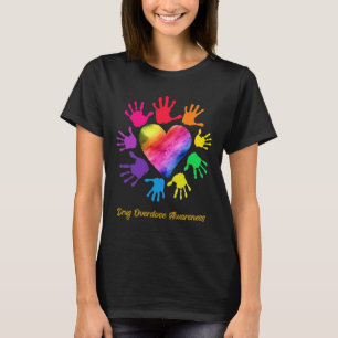 Camiseta Aviso de sobredosis de fármacos Ayuda para sobredo