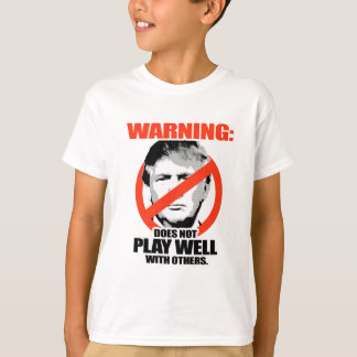 Camiseta Aviso de Trump - No funciona bien