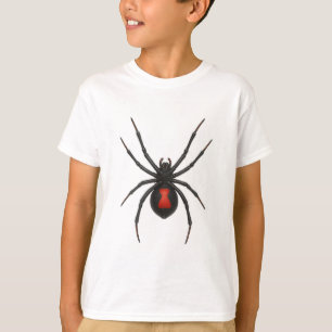 Camiseta Aviso de viuda: Araña negra de viuda