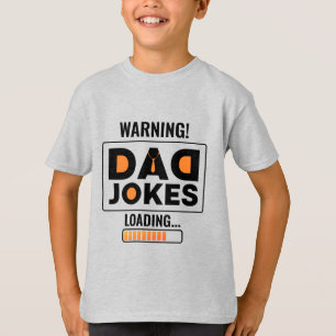 Camiseta ¡Aviso fantástico! Carga de Chiste de papá