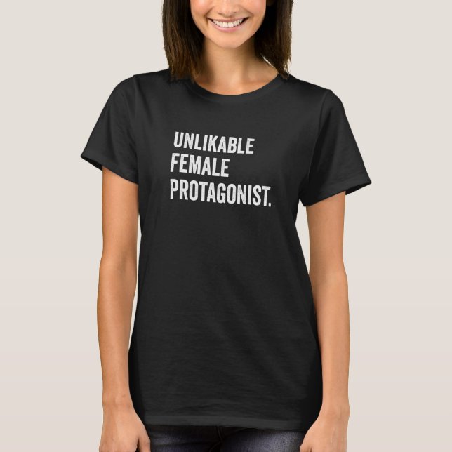 Camiseta Aviso feminista desagradable (Anverso)