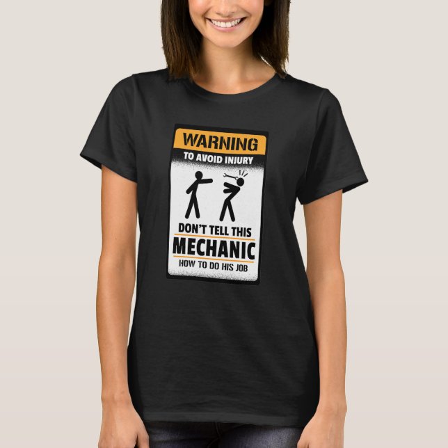 Camiseta Aviso para evitar lesiones No se lo diga a este me (Anverso)