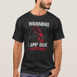 Camiseta Aviso Salto Sobre Todo El Rastreo De Parkour