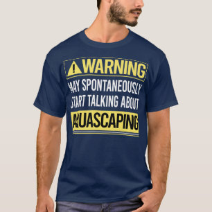 Camiseta Aviso sobre Aquascaper Aquascape