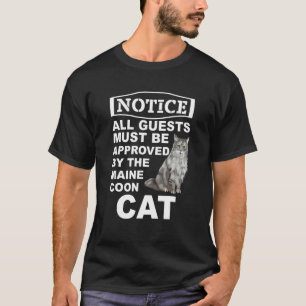 Camiseta Aviso Todos Los Invitados Deben Ser Aprobados Por