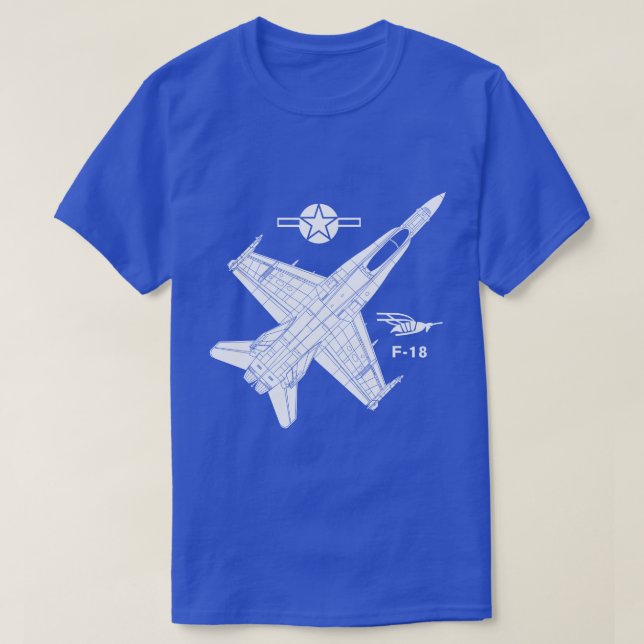 Camiseta Avispón F-18 (Diseño del anverso)