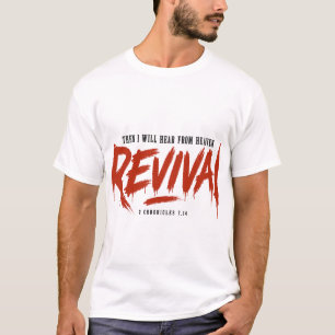 Camiseta Avivamiento – 2 Crónicas 7:14 Ropa Cristiana Urb