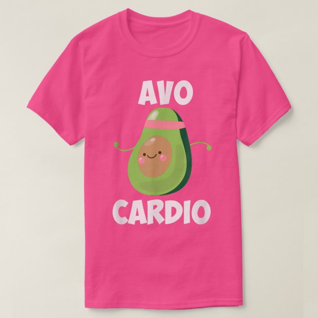 Camiseta Avo Cardio Funny (Diseño del anverso)
