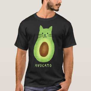 Camiseta Avo Catto Lindo Gato Aguacate Juego de Palabras