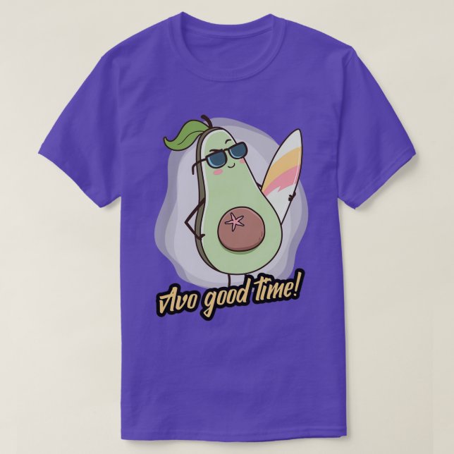 Camiseta Avo Good Time Cute Funny Guay Shades Abogado (Diseño del anverso)