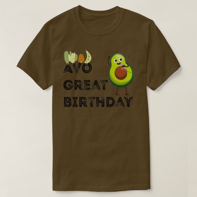 Camiseta AVO gran cumpleaños (Diseño del anverso)