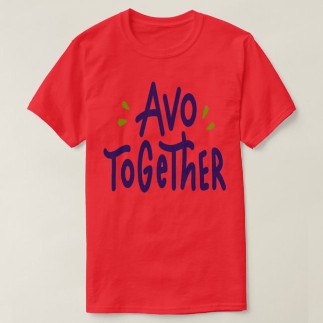 Camiseta Avo Together (Diseño del anverso)