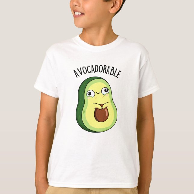 Camiseta Avoc adorable Funny Aguacate Pun (Anverso)