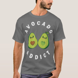 Camiseta Avocado Addict Holy Guacamole Lover World Vegan Ve