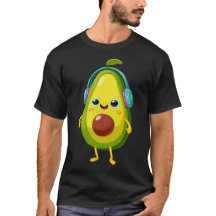 Avocado Beats | Diseño de aguacate DJ lindo