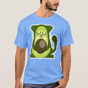 Camiseta Avocado Cat Shirt Cute Avocado Cat Shirt Avocado S