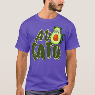 CAMISETA AVOCADO CON CARA CAT 2