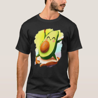 Camiseta Avocado Dancing on Toast Cute Avocado Bread Foodie