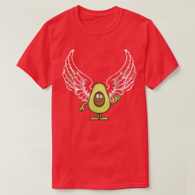 Camiseta AVOCADO DE VUELO ADorable (Diseño del anverso)