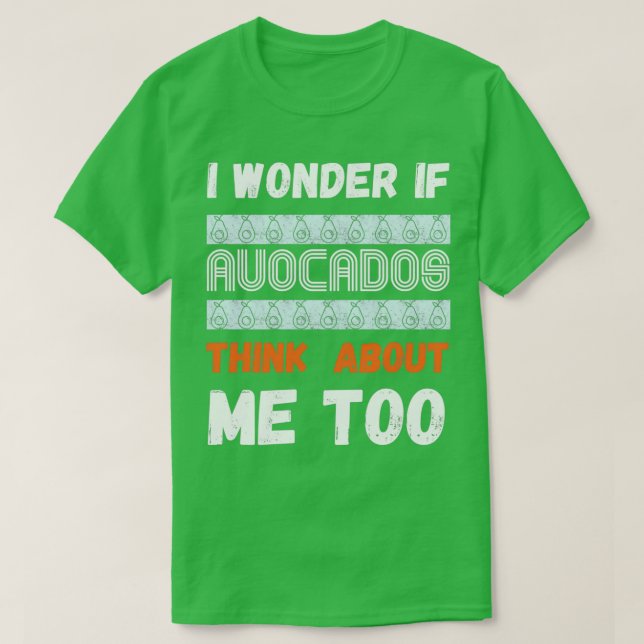 Camiseta Avocado design15 (Diseño del anverso)