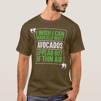 Camiseta Avocado Guacamole Costume Magical Avocado Lover