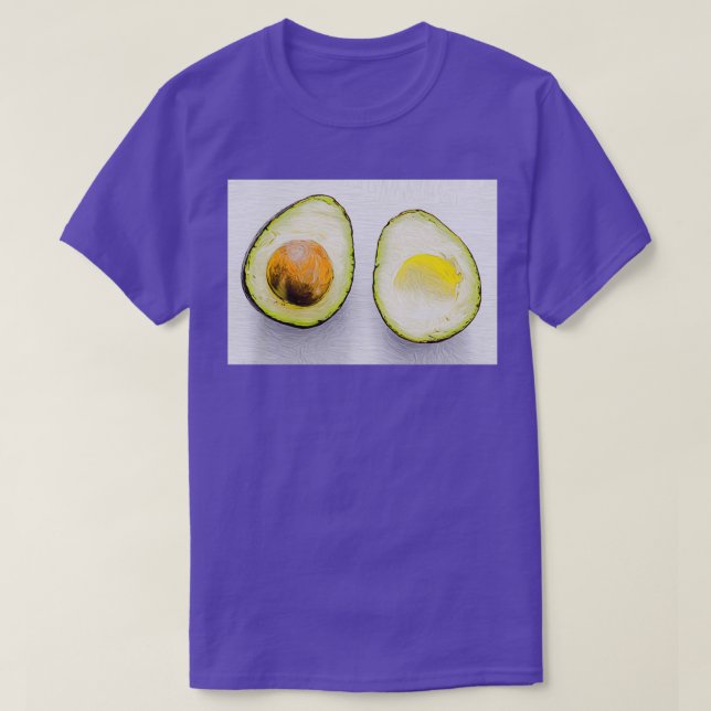 Camiseta Avocado halves (Diseño del anverso)