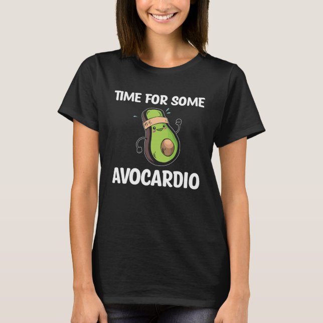 Camiseta Avocado  Healthy Fruit Guacamole Vegetarian Vegan (Anverso)