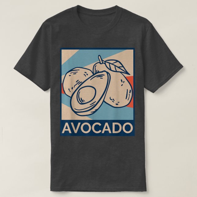 Camiseta Avocado Holy Guacamole Vegetarian Meican Avocado L (Diseño del anverso)