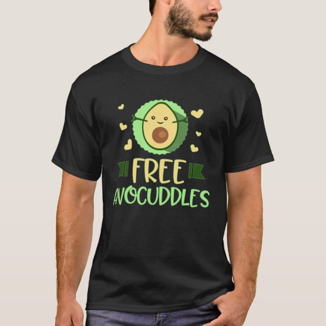 Camiseta Avocado Keto  For Mom Teen Girls  Free Avocuddles (Anverso)