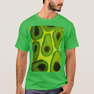 Camiseta Avocado lover green yellow