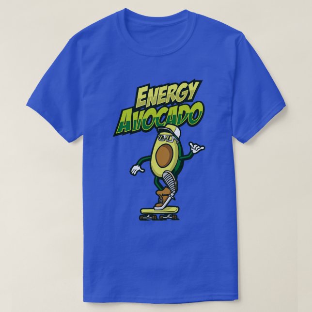 CAMISETA AVOCADO PERSONALIZADO (Diseño del anverso)