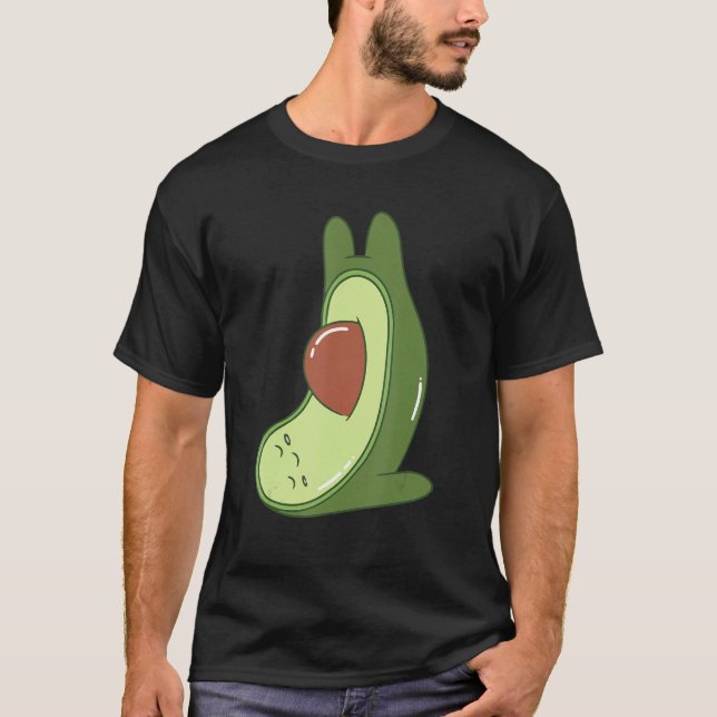 Camiseta Avocado Yoga (Anverso)