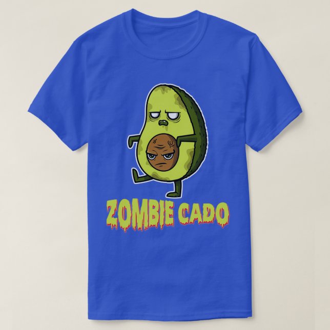 CAMISETA AVOCADO ZOMBIECADO (Diseño del anverso)