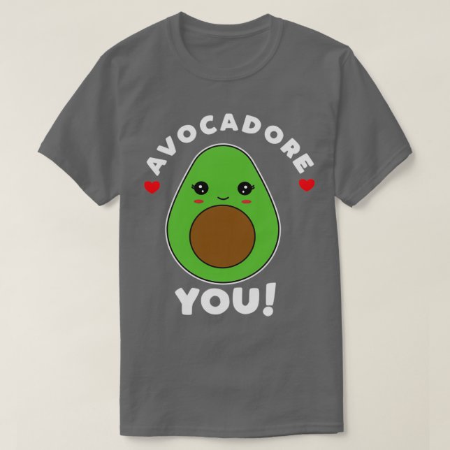 Camiseta avocadore usted (Diseño del anverso)