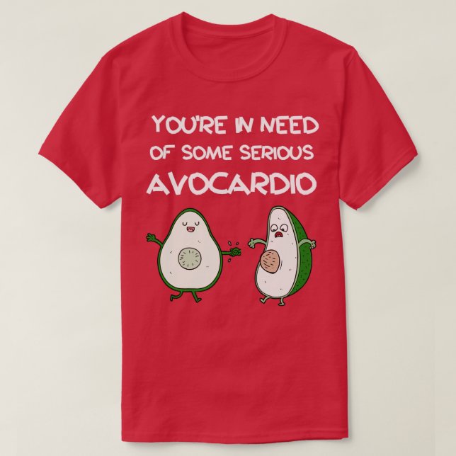 Camiseta Avocardio Aguacate 1 (Diseño del anverso)