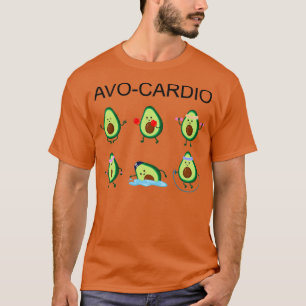 Camiseta AVOCARDIO Aguacate Cardio Funny Vegan Workout
