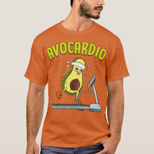 Camiseta Avocardio Aguacate Cardio Pun Ejercicio Gimnasio