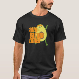Camiseta Avocardio Aguacate Fitness Ejercicio Aguacate