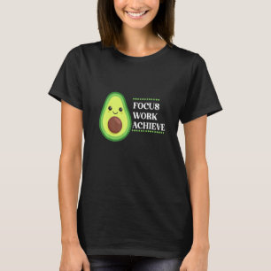 Camiseta Avocardio Aguacate Gym Fitness Comida vegetariana